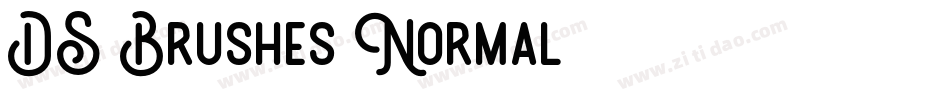 DS Brushes Normal字体转换